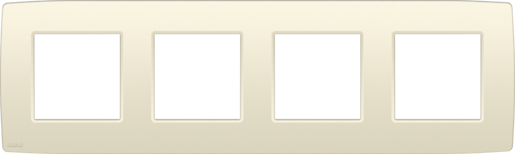 [100-76400] NIKO 100-76400 PLAQUE QUADRUPLE